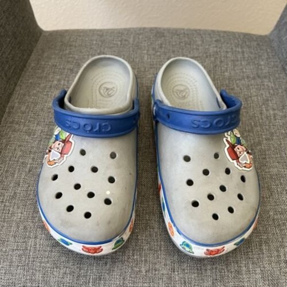 Crocs Unisex Kids Disney Toy Story Clog Slip On Sandals size 3 - Picture 3 of 7